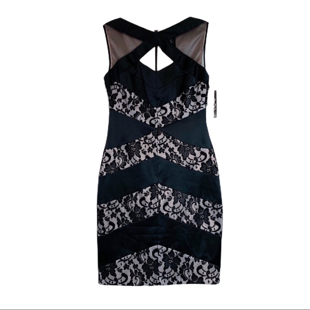 Jax Black Lace Sleeveless Dress 2